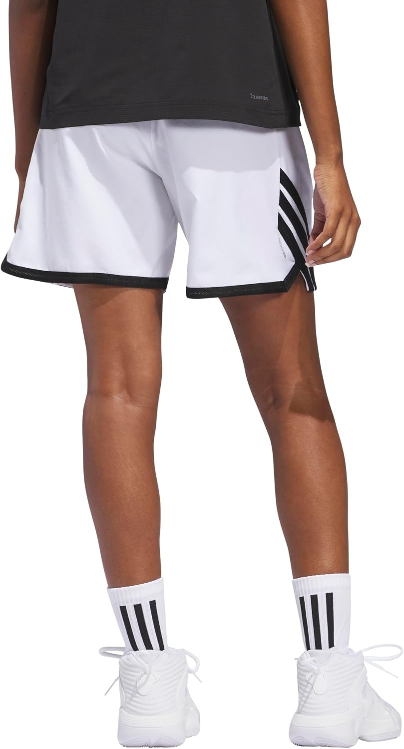 image:imageadidas Womens Crazy Lite Shorts Basketball Casual Bottoms Casual BlackWhiteBlack2025