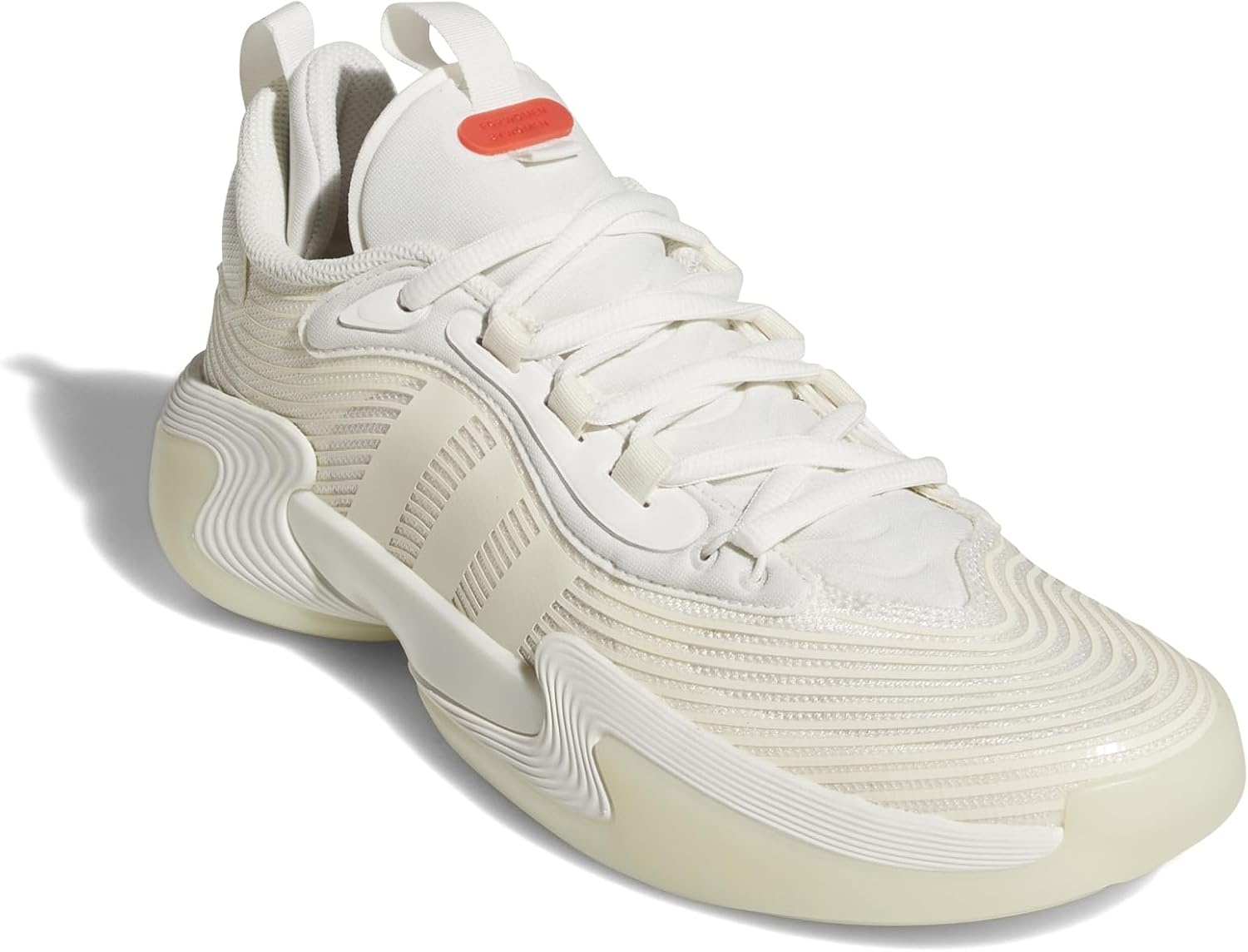 image:imageadidas Womens Exhibit Select 20 Pro Basketball ShoesCream WhiteCream WhiteLucid Red