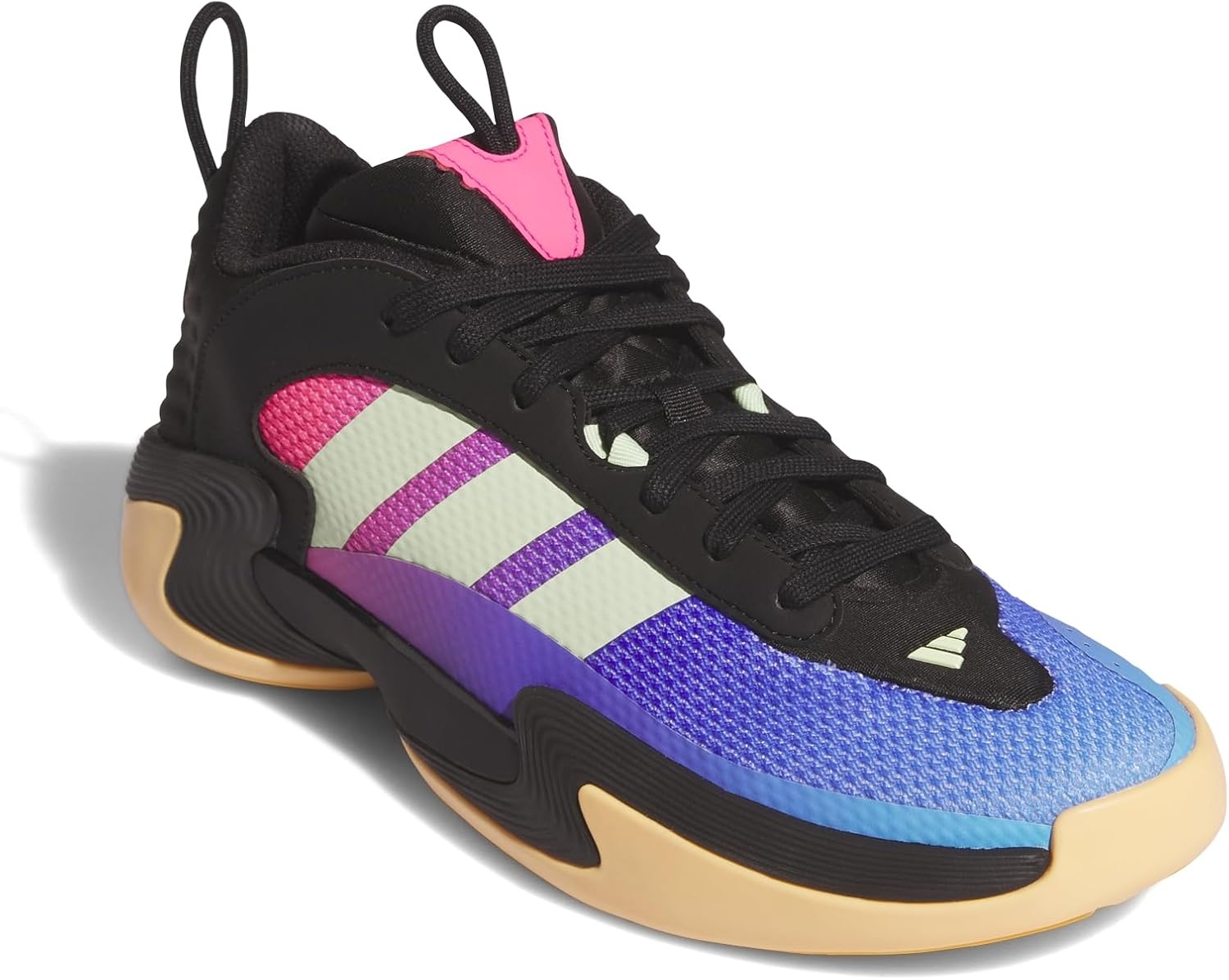 image:imageadidas Womens Exhibit Select Mid Trainers Basketball Sneakers Shoes BlackBlackSupplier ColourLucid Pink