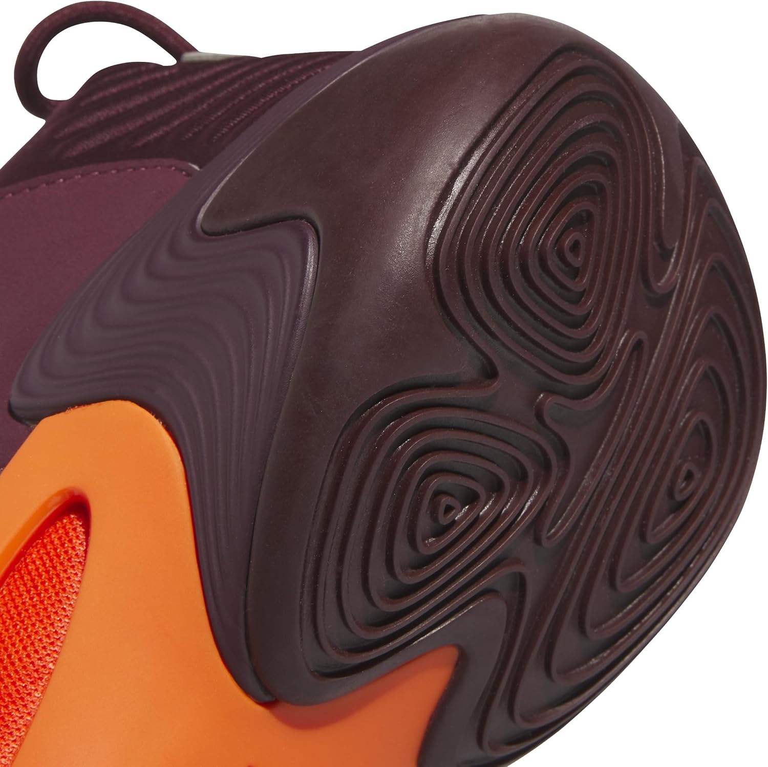 image:imageadidas Womens Exhibit Select Mid Trainers Basketball Sneakers Shoes BlackMaroonSemi Impact OrangeSupplier Colour