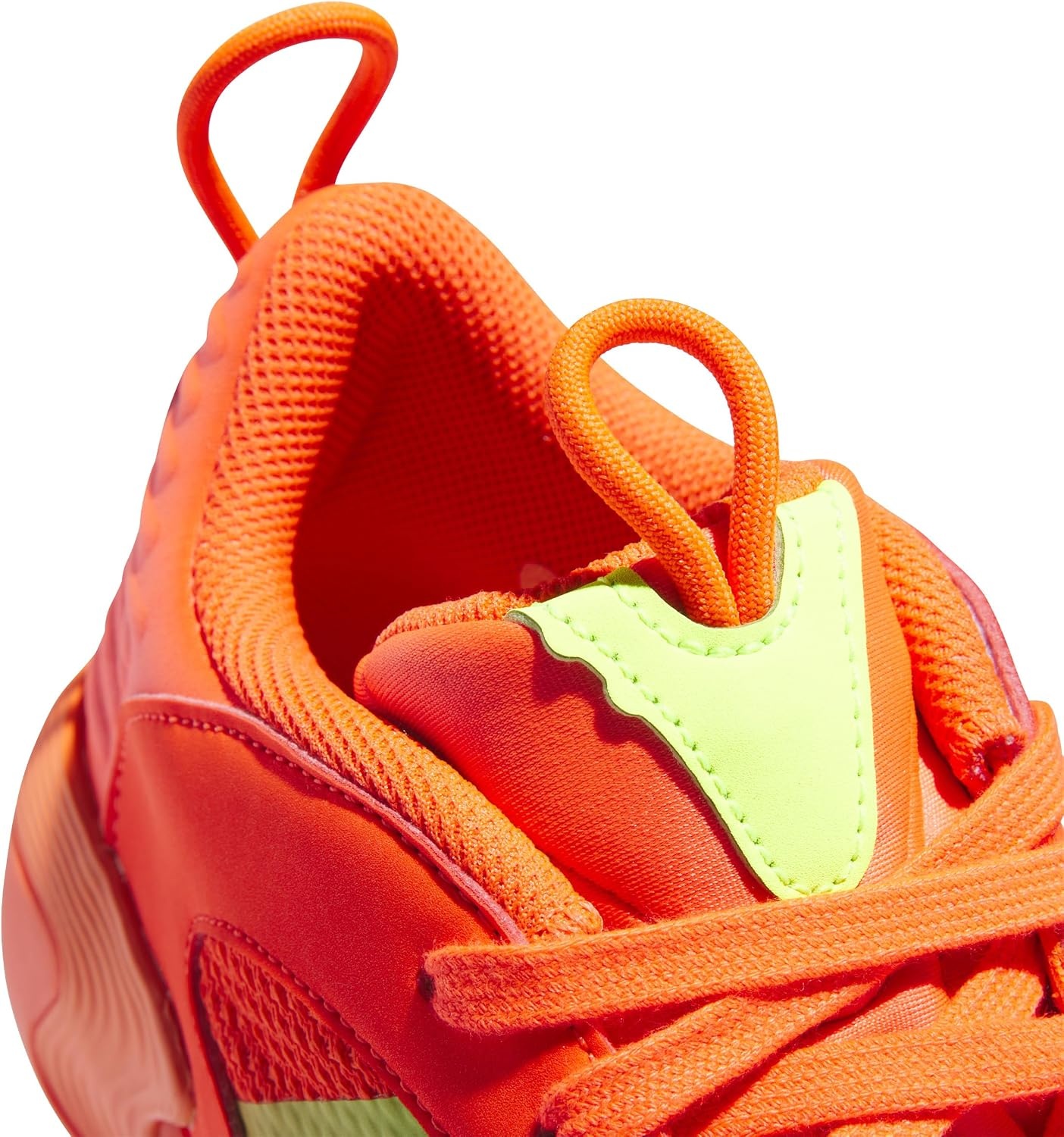 image:imageadidas Womens Exhibit Select Mid Trainers Basketball Sneakers Shoes BlackSolar RedLucid LemonLucid Lemon