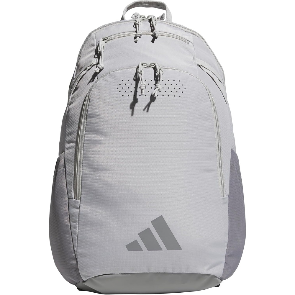 image:imageadidas Defender 5 Backpack  Padded 15In Laptop Sleeve WaterBottle Pockets Airs Out Sweaty Shoes Stays Dry On Wet Floors School Gym amp Travel ReadyGrey TwoGrey Three