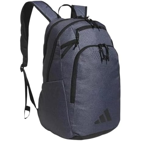 image:imageadidas Defender 5 Backpack Padded 15In Laptop Sleeve WaterBottle Pockets Airs Out Sweaty Shoes Stays Dry On Wet Floors School Gym amp Travel ReadyTwill Onix GreyBlack