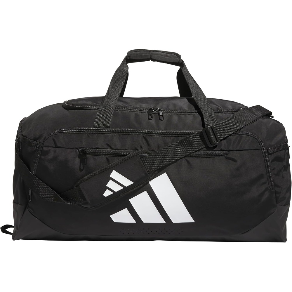 image:imageadidas Defender 5 Duffel Bag for Sports Gym and Travel Team Navy Blue 2 OSFABlackLarge 100L