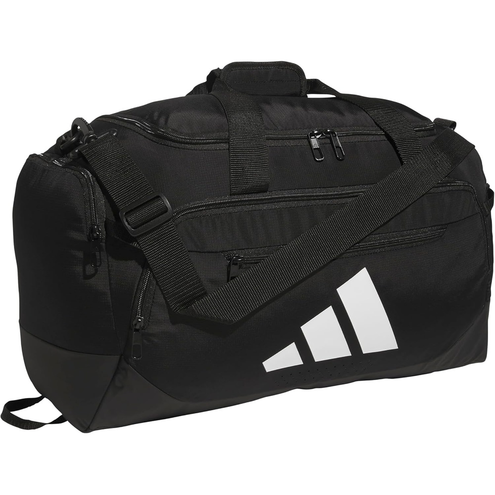 image:imageadidas Defender 5 Duffel Bag for Sports Gym and Travel Team Navy Blue 2 OSFABlackSmall 42L