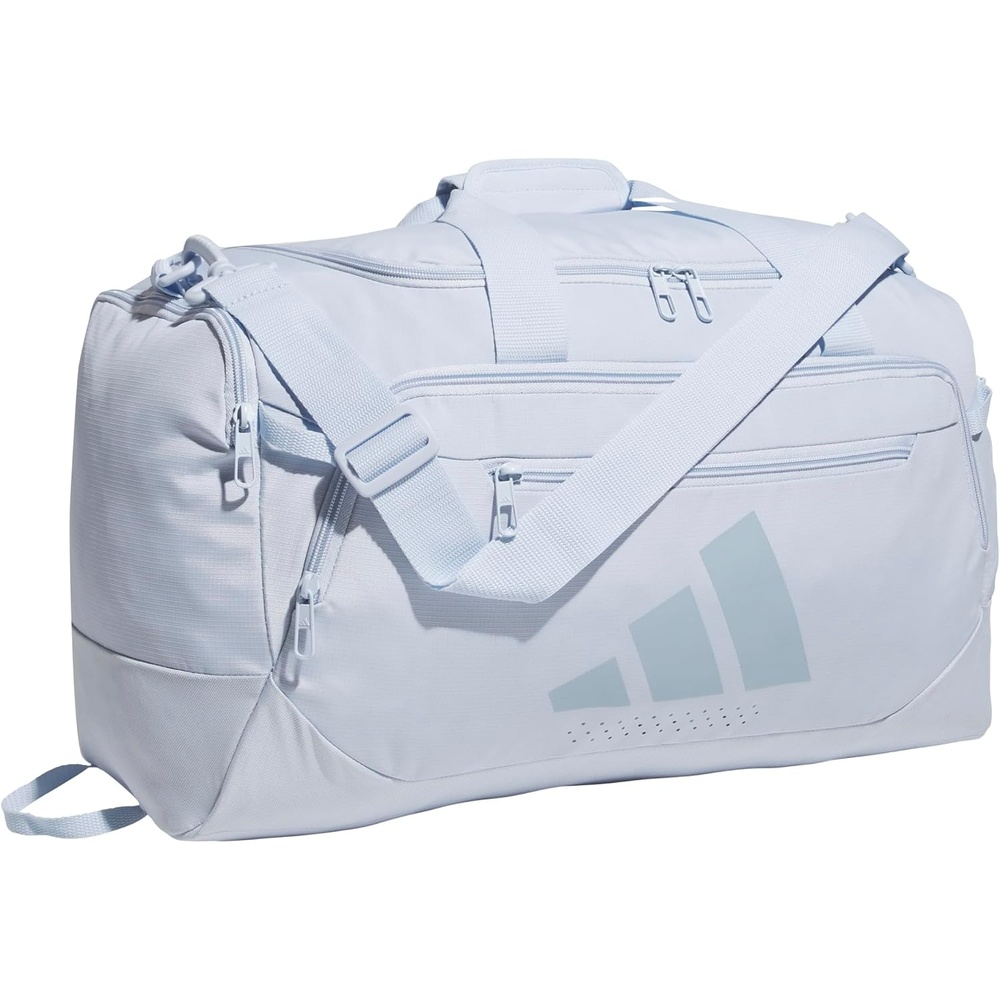 image:imageadidas Defender 5 Duffel Bag for Sports Gym and Travel Team Navy Blue 2 OSFACrystal Sky BlueWonder BlueSmall 42L