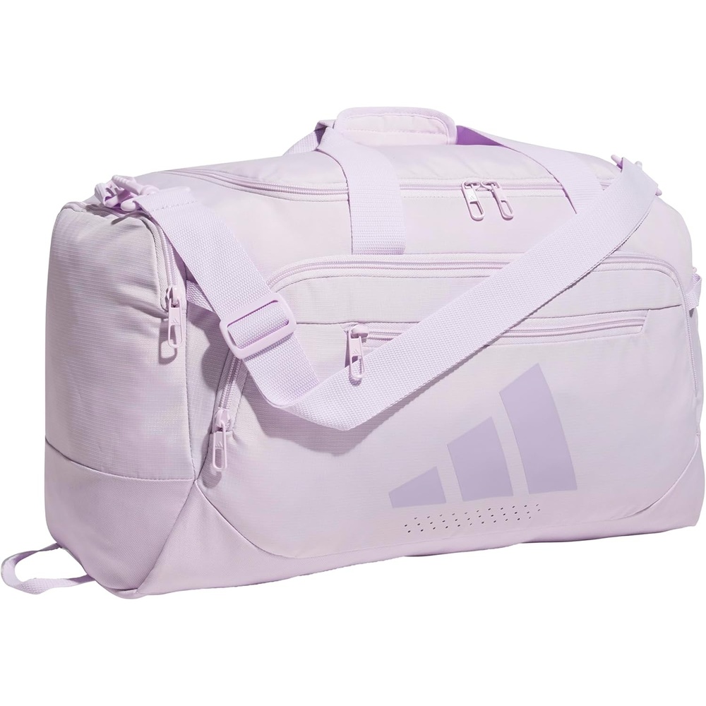 image:imageadidas Defender 5 Duffel Bag for Sports Gym and Travel Team Navy Blue 2 OSFAIce LavenderPowder Plum PurpleSmall 42L