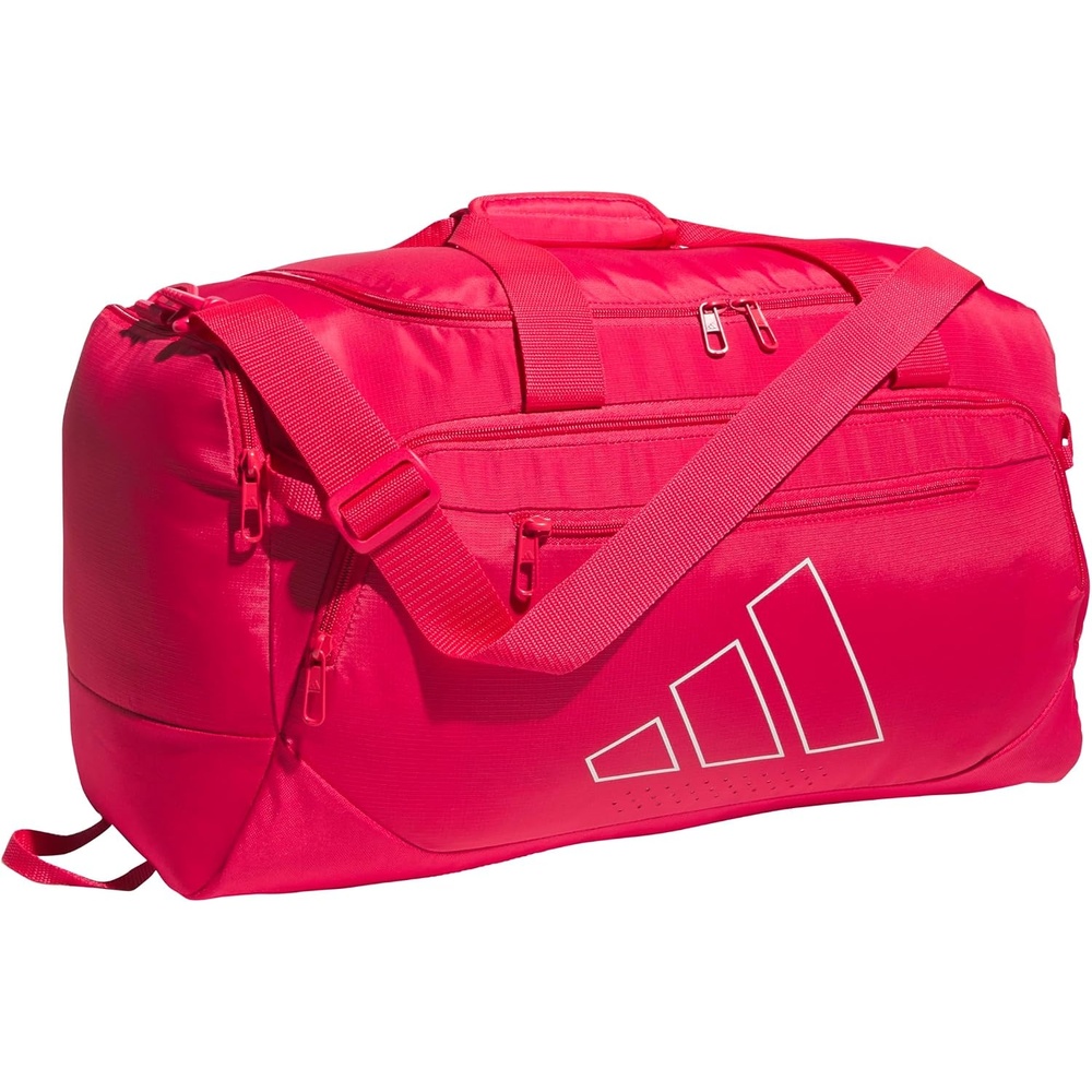 image:imageadidas Defender 5 Duffel Bag for Sports Gym and Travel Team Navy Blue 2 OSFAPower PinkWhiteSmall 42L