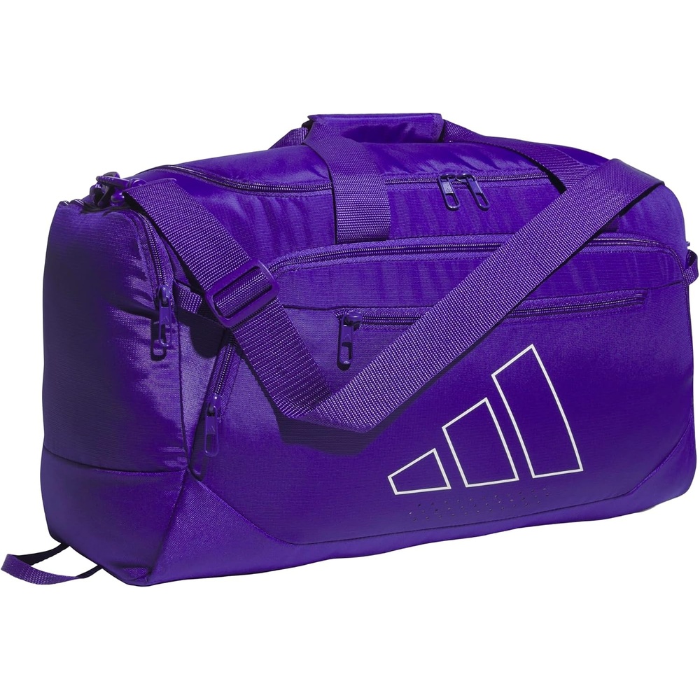 image:imageadidas Defender 5 Duffel Bag for Sports Gym and Travel Team Navy Blue 2 OSFAPure PurpleWhiteSmall 42L