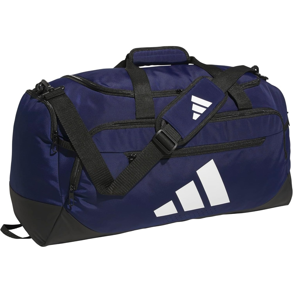 image:imageadidas Defender 5 Duffel Bag for Sports Gym and Travel Team Navy Blue 2 OSFATeam Navy Blue 2Medium 59L