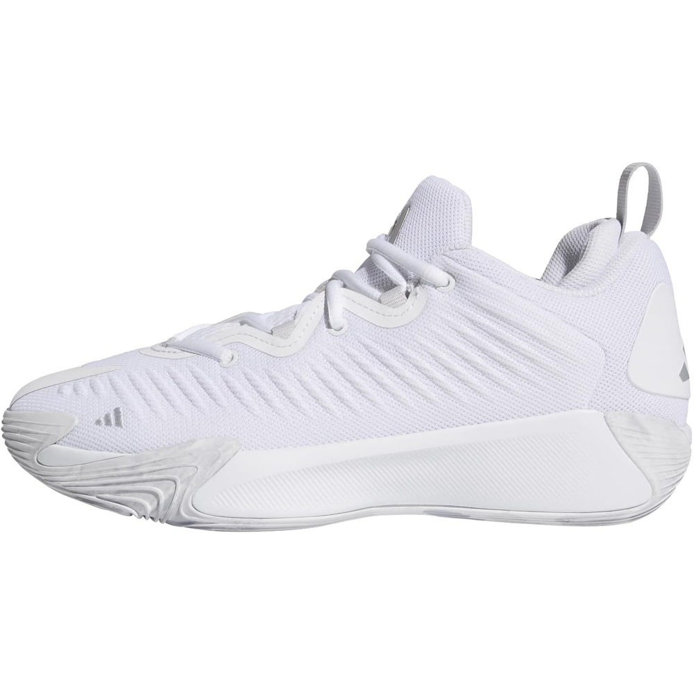 image:imageadidas Mens Initiation Basketball Sneakers Shoes RedWhiteDash GreyHalo Silver