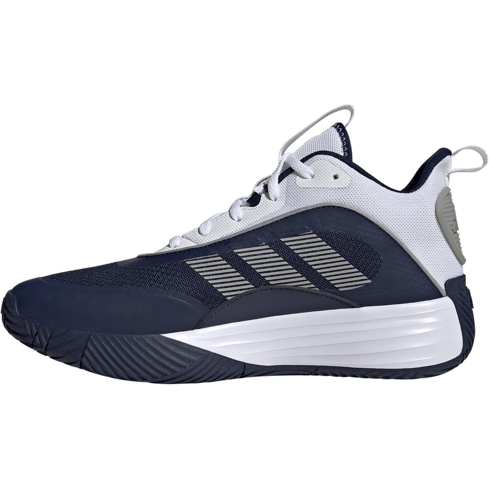 image:imageadidas Mens Own The Game 30 Basketball ShoeNight IndigoSolid GreyWhite