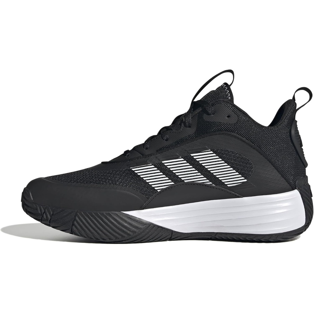 image:imageadidas Mens Own the Game 30 BasketballBlackWhiteWhite