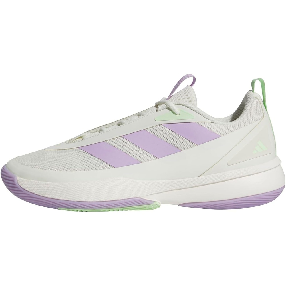 image:imageadidas Mens Subzone Basketball ShoesIvoryPowder PlumSemi Green Spark