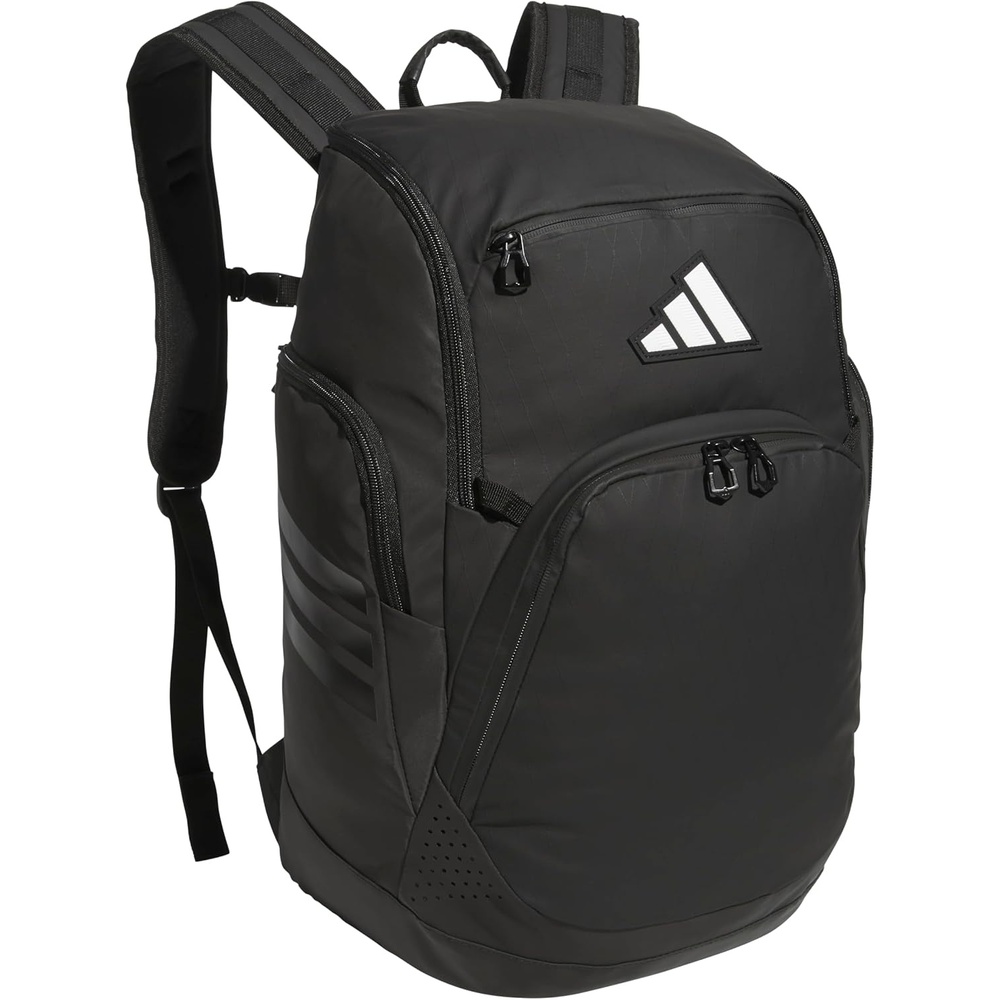 image:imageadidas Select Basketball Backpack 32L Padded Laptop Sleeve Multiple Organizer Pockets WaterBottle Pockets Durable Build School Gym amp Travel ReadyBlack
