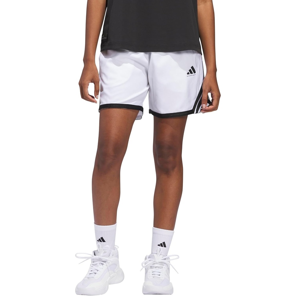 image:imageadidas Womens Crazy Lite Shorts Basketball Casual Bottoms Casual  BlackWhiteBlack2025