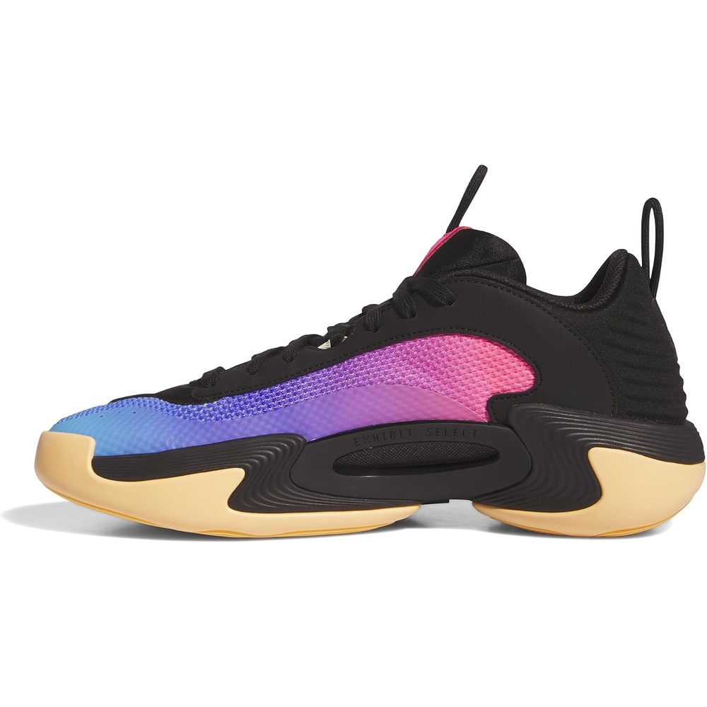 image:imageadidas Womens Exhibit Select Mid Trainers Basketball Sneakers Shoes BlackBlackSupplier ColourLucid Pink