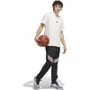Adidas Mens Select Foundation Fleece Basketball Pants(Black/White)