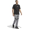 Adidas Mens Select Foundation Fleece Basketball Pants(Grey/White)