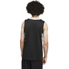 adidas Men’s Basketball Legends 3-Stripes Tank Top(Black/White)