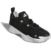 adidas Mens Initiation Basketball Sneakers Shoes – Red(Black/Halo Silver/White)
