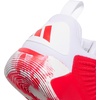 adidas Mens Initiation Basketball Sneakers Shoes – Red(Pure Ruby/White/Lucid Red)