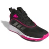 adidas Men’s Own The Game 3.0 Basketball Shoe(Black/Iron Metallic/Shock Pink)