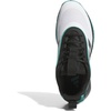 adidas Men’s Own The Game 3.0 Basketball Shoe(White/Black/Pure Teal)
