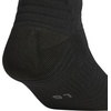 adidas Select Basketball Socks 1 Pair | Unisex, 1-Pack, Cushioned Impact Zones, 360-Ankle Protection, Blister-Reducing Build, Game & Practice Ready(Black/White/Onix Grey/1/Slouch Crew/Crew)