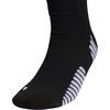 adidas Select Basketball Socks 1 Pair | Unisex, 1-Pack, Cushioned Impact Zones, 360-Ankle Protection, Blister-Reducing Build, Game & Practice Ready(Black/White/1/Crew)