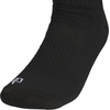 adidas Select Basketball Socks 1 Pair | Unisex, 1-Pack, Cushioned Impact Zones, 360-Ankle Protection, Blister-Reducing Build, Game & Practice Ready(Black/White/2/Quarter)