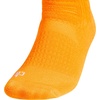 adidas Select Basketball Socks 1 Pair | Unisex, 1-Pack, Cushioned Impact Zones, 360-Ankle Protection, Blister-Reducing Build, Game & Practice Ready(Bright Orange/White/2/Crew)