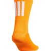 adidas Select Basketball Socks 1 Pair | Unisex, 1-Pack, Cushioned Impact Zones, 360-Ankle Protection, Blister-Reducing Build, Game & Practice Ready(Bright Orange/White/2/Crew)