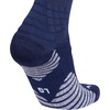 adidas Select Basketball Socks 1 Pair | Unisex, 1-Pack, Cushioned Impact Zones, 360-Ankle Protection, Blister-Reducing Build, Game & Practice Ready(Team Navy Blue/White/1/Crew)