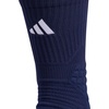 adidas Select Basketball Socks 1 Pair | Unisex, 1-Pack, Cushioned Impact Zones, 360-Ankle Protection, Blister-Reducing Build, Game & Practice Ready(Team Navy Blue/White/1/Crew)