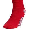 adidas Select Basketball Socks 1 Pair | Unisex, 1-Pack, Cushioned Impact Zones, 360-Ankle Protection, Blister-Reducing Build, Game & Practice Ready(Team Power Red/White/1/Crew)