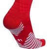 adidas Select Basketball Socks 1 Pair | Unisex, 1-Pack, Cushioned Impact Zones, 360-Ankle Protection, Blister-Reducing Build, Game & Practice Ready(Team Power Red/White/1/Crew)