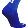 adidas Select Basketball Socks 1 Pair | Unisex, 1-Pack, Cushioned Impact Zones, 360-Ankle Protection, Blister-Reducing Build, Game & Practice Ready(Team Royal Blue/White/2/Quarter)