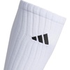 adidas Select Basketball Socks 1 Pair | Unisex, 1-Pack, Cushioned Impact Zones, 360-Ankle Protection, Blister-Reducing Build, Game & Practice Ready(White/Black/Clear Onix Grey/1/Slouch Crew/Crew)