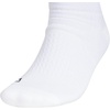 adidas Select Basketball Socks 1 Pair | Unisex, 1-Pack, Cushioned Impact Zones, 360-Ankle Protection, Blister-Reducing Build, Game & Practice Ready(White/Black/2/Crew)