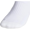 adidas Select Basketball Socks 1 Pair | Unisex, 1-Pack, Cushioned Impact Zones, 360-Ankle Protection, Blister-Reducing Build, Game & Practice Ready(White/Black/Clear Onix Grey/1/Slouch Crew/Crew)