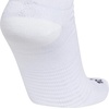 adidas Select Basketball Socks 1 Pair | Unisex, 1-Pack, Cushioned Impact Zones, 360-Ankle Protection, Blister-Reducing Build, Game & Practice Ready(White/Black/2/Crew)