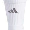 adidas Select Basketball Socks 1 Pair | Unisex, 1-Pack, Cushioned Impact Zones, 360-Ankle Protection, Blister-Reducing Build, Game & Practice Ready(White/Light Onix Grey/1/Crew)