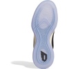 adidas Unisex-Adult Dame X Basketball Shoe(Black/Warm Vanilla/Blue Burst)