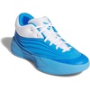 adidas Unisex-Adult Dame X Basketball Shoe(Blue Burst/White/Lucid Ray Blue)