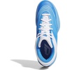 adidas Unisex-Adult Dame X Basketball Shoe(Blue Burst/White/Lucid Ray Blue)