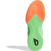 adidas Unisex-Adult Dame X Basketball Shoe(Lime Burst/Signal Coral/Blue Burst)