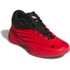 adidas Unisex-Adult Dame X Basketball Shoe(Pure Ruby/Black/Zero Metallic)