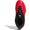 adidas Unisex-Adult Dame X Basketball Shoe(Pure Ruby/Black/Zero Metallic)