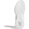 adidas Unisex-Adult Dame X Basketball Shoe(White/Zero Metallic/Silver Metallic)